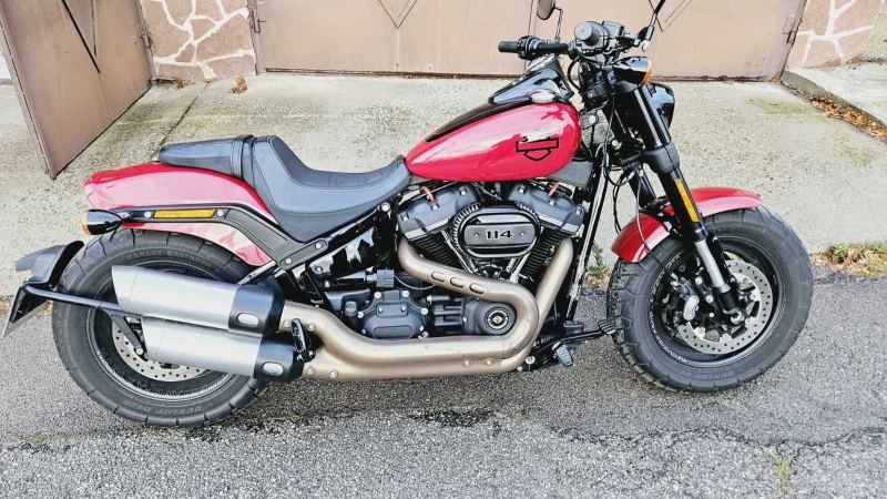 Harley-Davidson Softail Fat Bob 114, снимка 9 - Мотоциклети и мототехника - 52585147