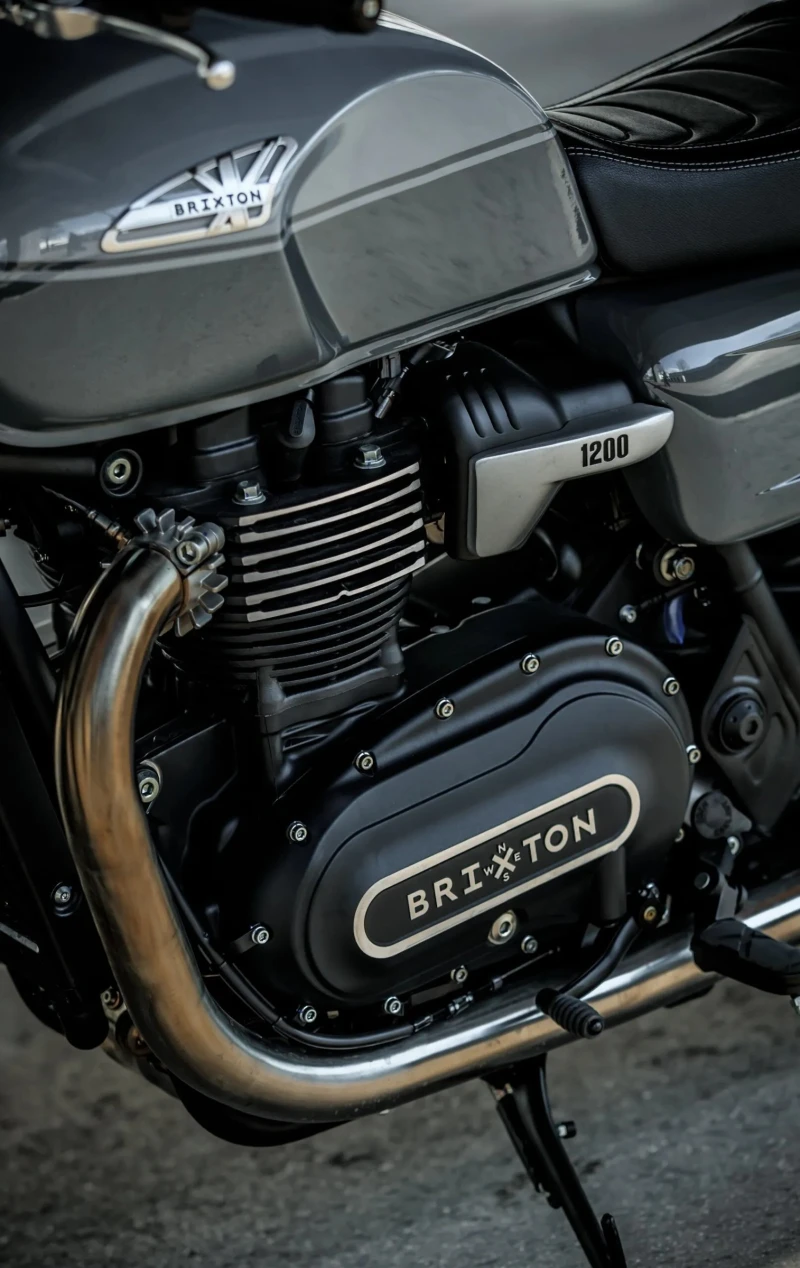 Brixton BX 125 CROMWELL 1200 ABS GREY, снимка 8 - Мотоциклети и мототехника - 52751957