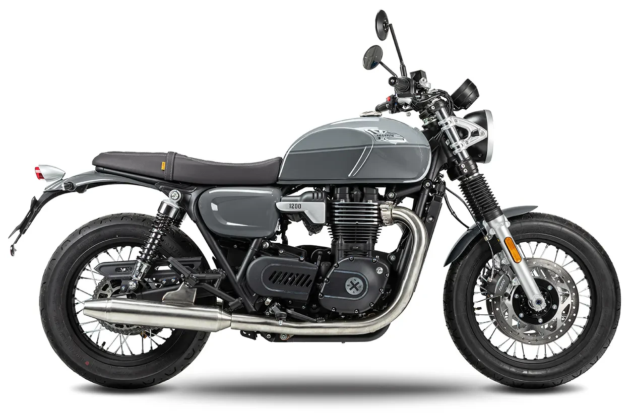 Brixton BX 125 CROMWELL 1200 ABS GREY | Mobile.bg   1