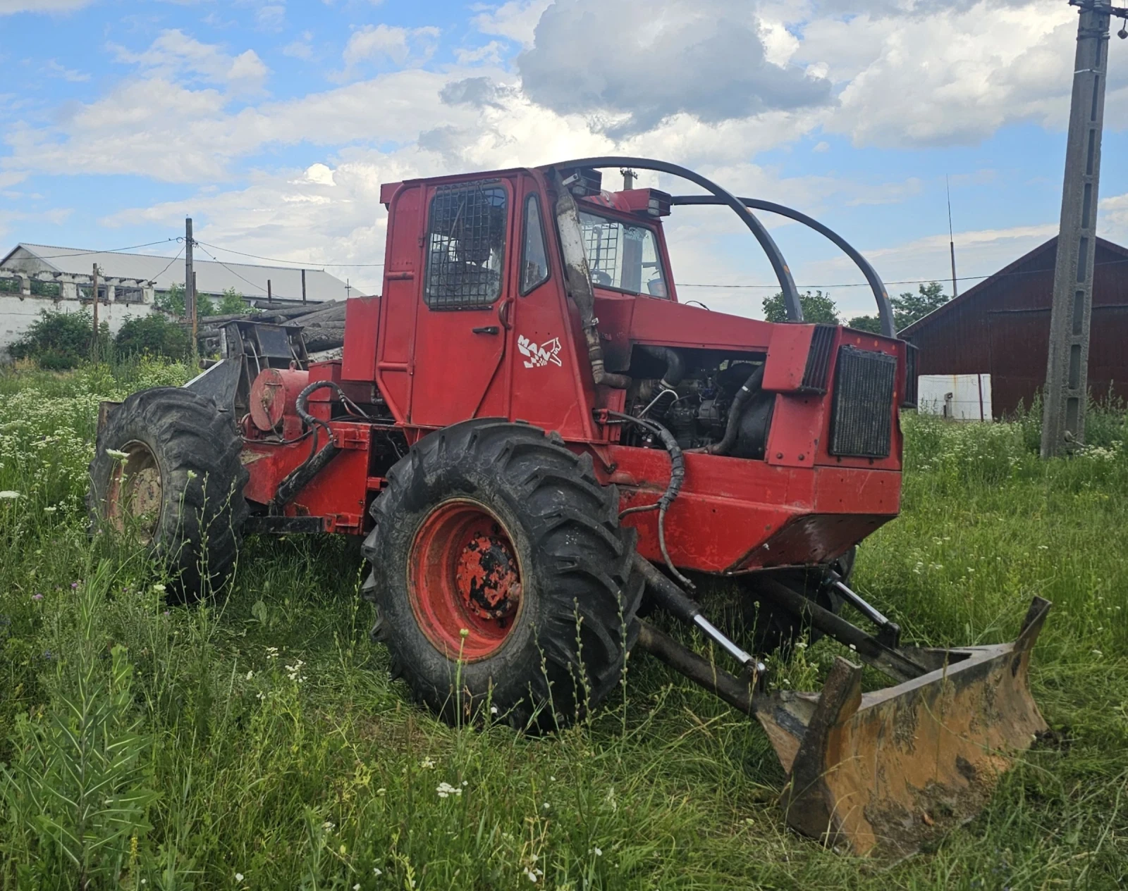 Специализирани машини Машини за дърводобив Taf Motor Man163 kc , снимка 2 - Селскостопанска техника - 55195274