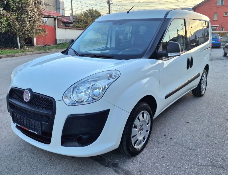 Fiat Doblo БЕНЗИН/1.4i/95kc/107547км!/Климатик/* ПЪТНИЧЕСКО* , снимка 1 - Автомобили и джипове - 47868986