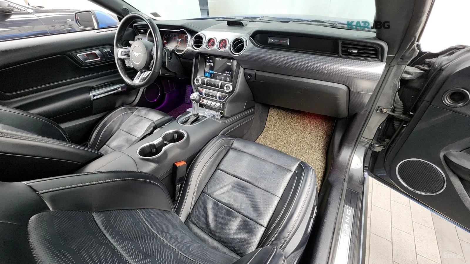 Ford Mustang ECOBOOST / SHELBY PKG / DISTRONIC / DIGITAL /ОБДУХ, снимка 7 - Автомобили и джипове - 54595503