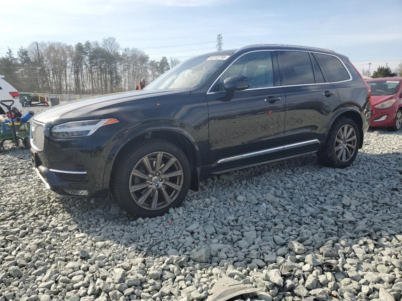 Volvo Xc90 T6* DISTRONIC* 360* ОБДУХВАНЕ* ПОДГРЕВ* , снимка 1