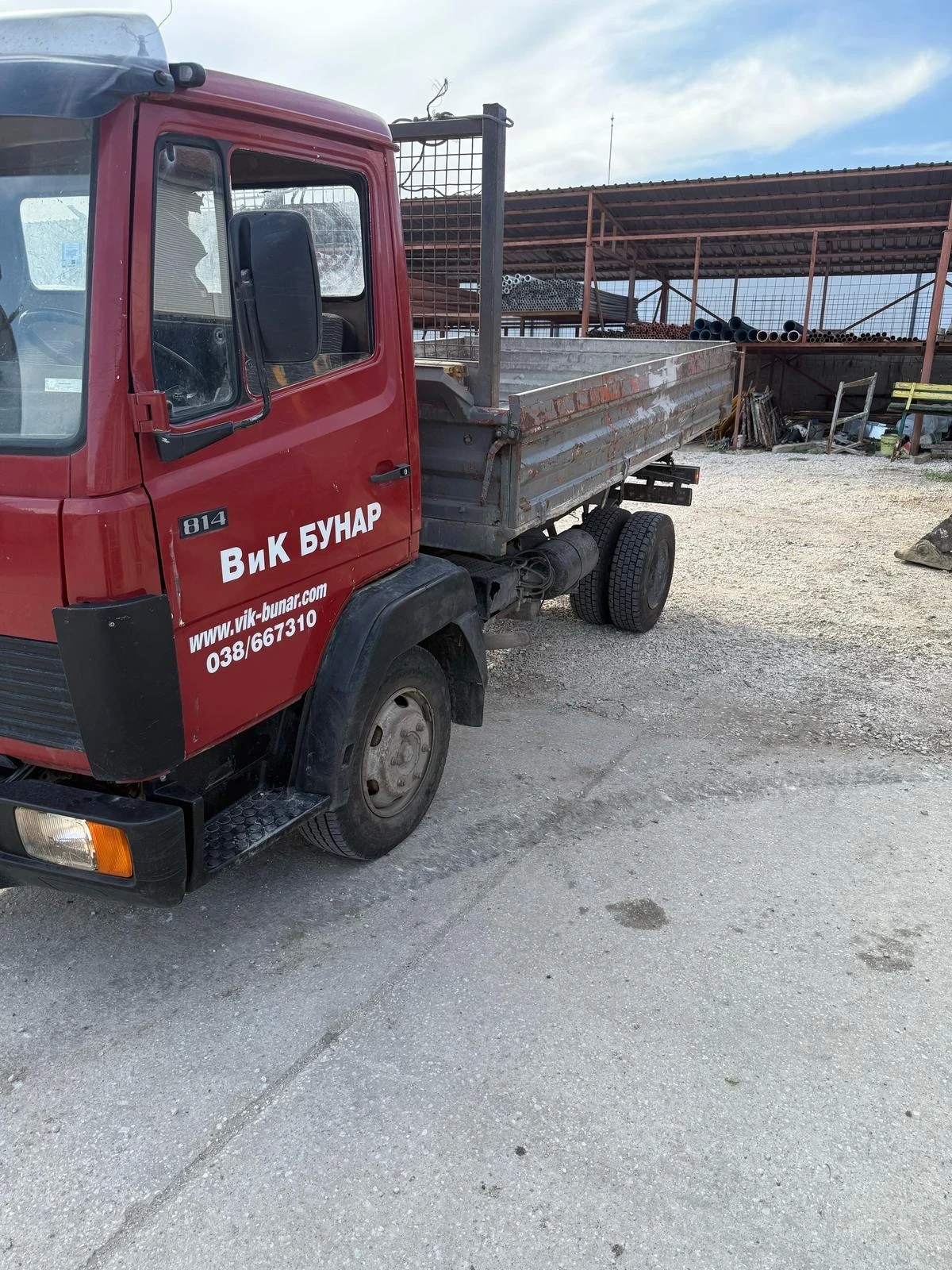 Mercedes-Benz 814 Самосвал - изображение 4
