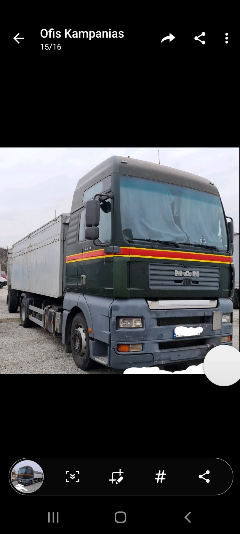 Man Tga410 Самосвал