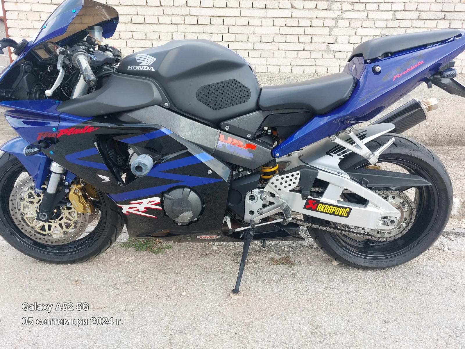 Honda Cbr 954 rr , снимка 4 - Мотоциклети и мототехника - 53906962