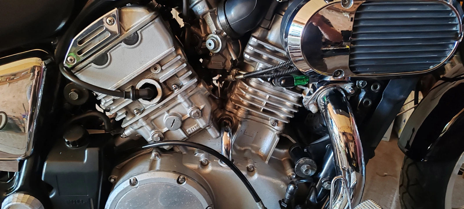 Kawasaki Vn 750 перфектен, снимка 12 - Мотоциклети и мототехника - 54900642