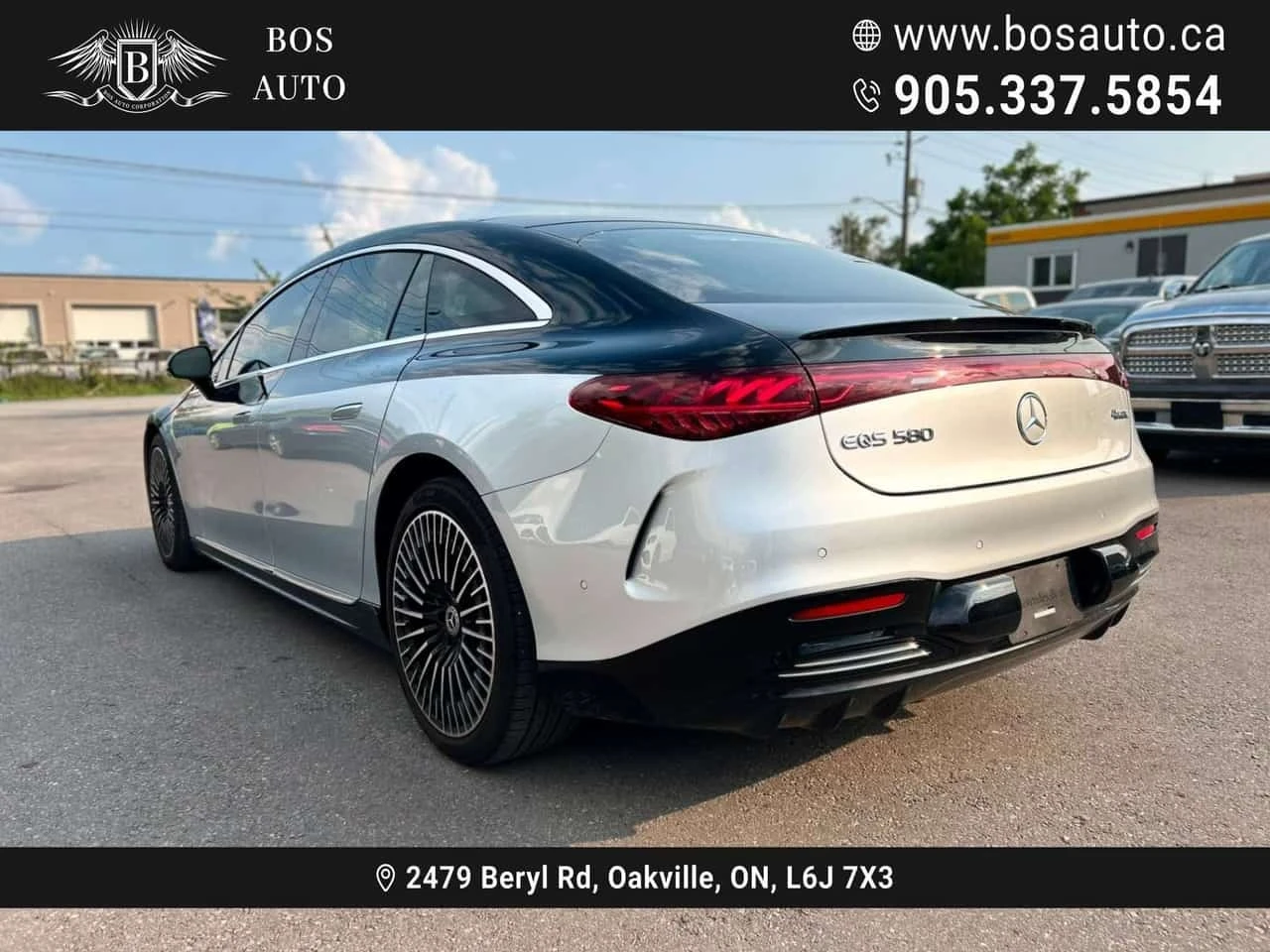 Mercedes-Benz EQS 580 580 4MATIC Sedan  CARFAX | Mobile.bg � ����������� 3