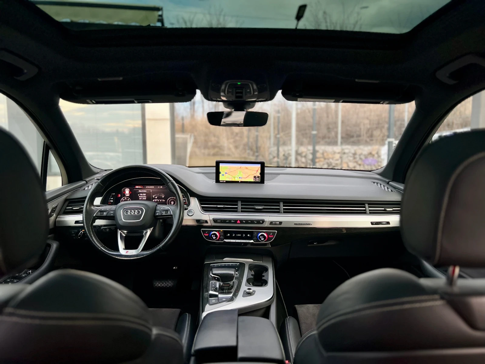 Audi Q7 E-TRON / 3.0TDI-374HP / ПОДГРЕВ / РЕАЛЕН ПРОБЕГ / - изображение 7
