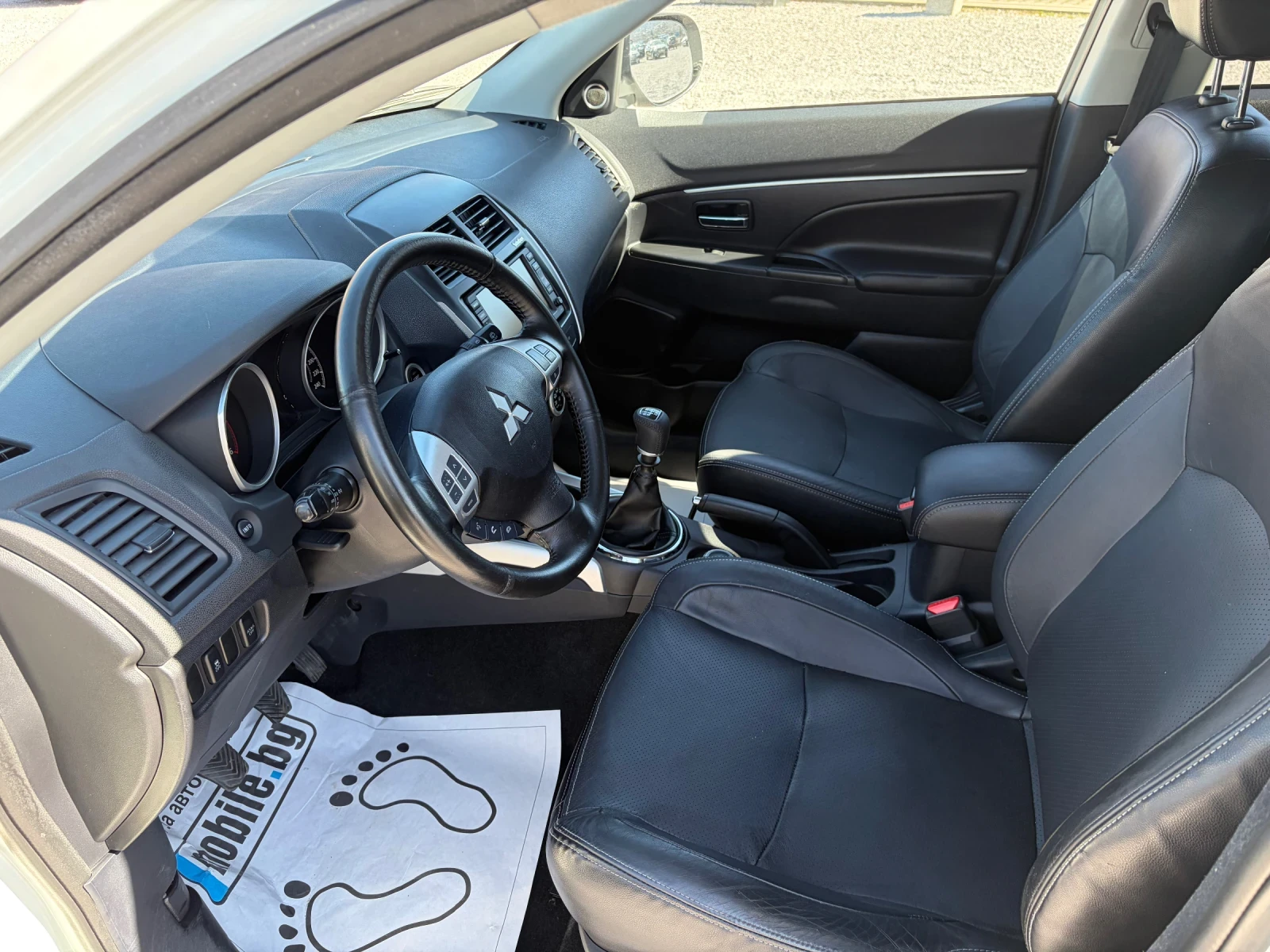 Mitsubishi ASX 1.8Did-150k.c.4WD/Panorama, keyless, Navi., Кожа/, снимка 9 - Автомобили и джипове - 53796950