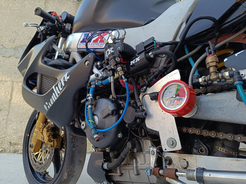 Honda Vtr Drag Nitro, снимка 7 - Мотоциклети и мототехника - 46351812