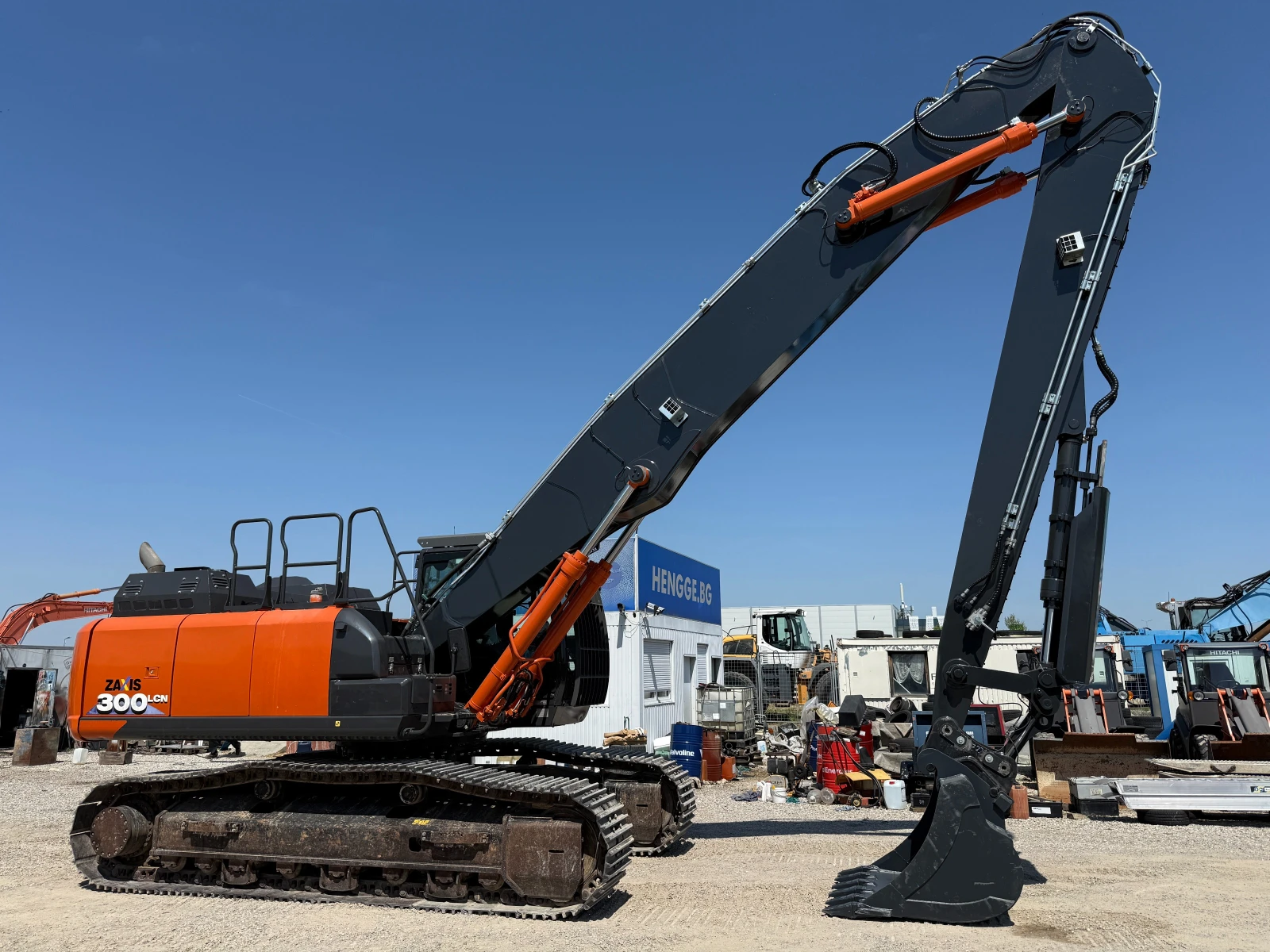Багер Hitachi ZX 300 LCN-6 16 МЕТРА СТРЕЛА, снимка 16 - Индустриална техника - 54340736