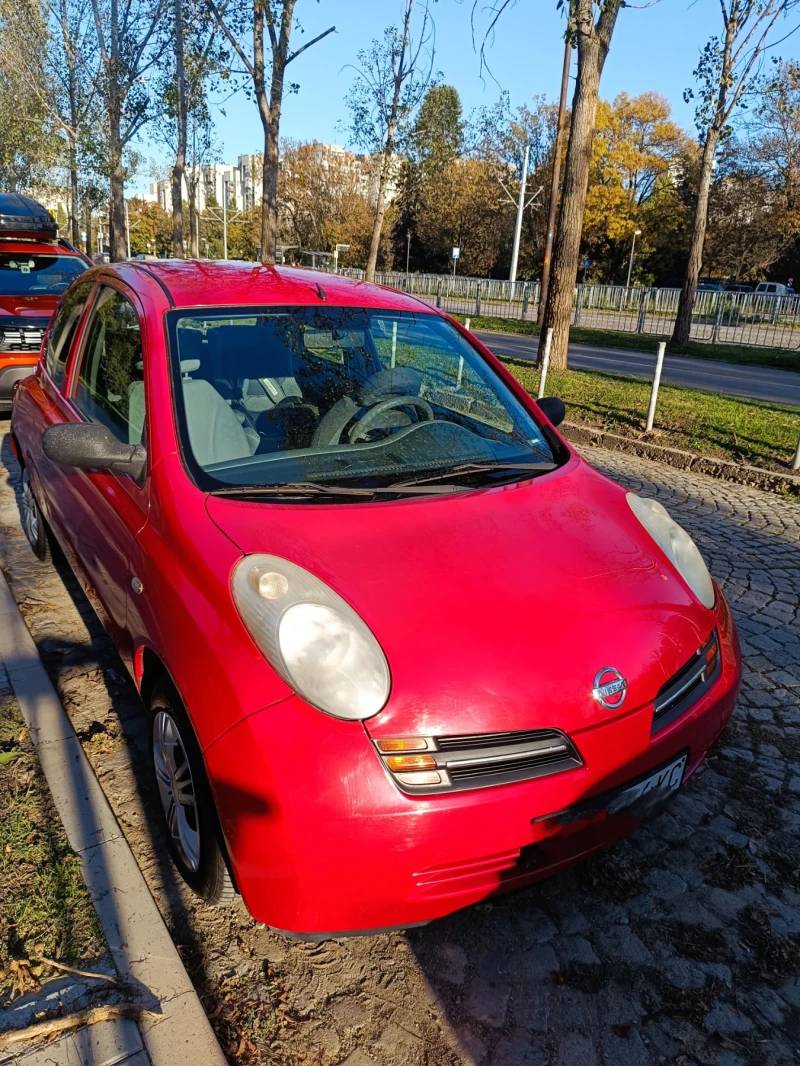 Nissan Micra 1.2 бензин, снимка 1 - Автомобили и джипове - 47646251