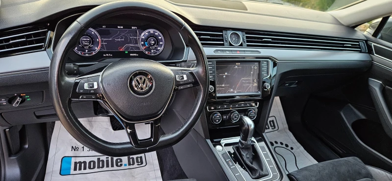 VW Passat 2, 0TDi-150кс* 2016г* ДИГИТАЛНО ТАБЛО* LED* НАВИ* , снимка 9 - Автомобили и джипове - 51809874