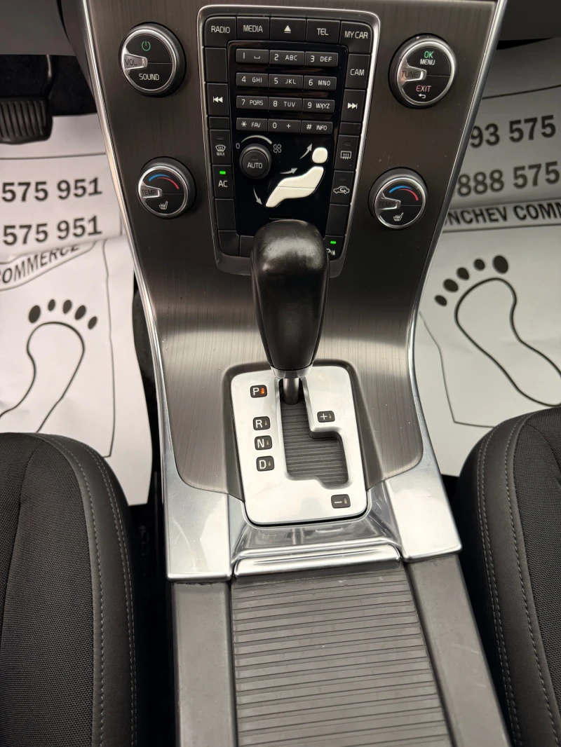 Volvo S60 191.000km-TOP-AUTOMAT-PODGREV-LED-XENON-FULL, снимка 11 - Автомобили и джипове - 52676411