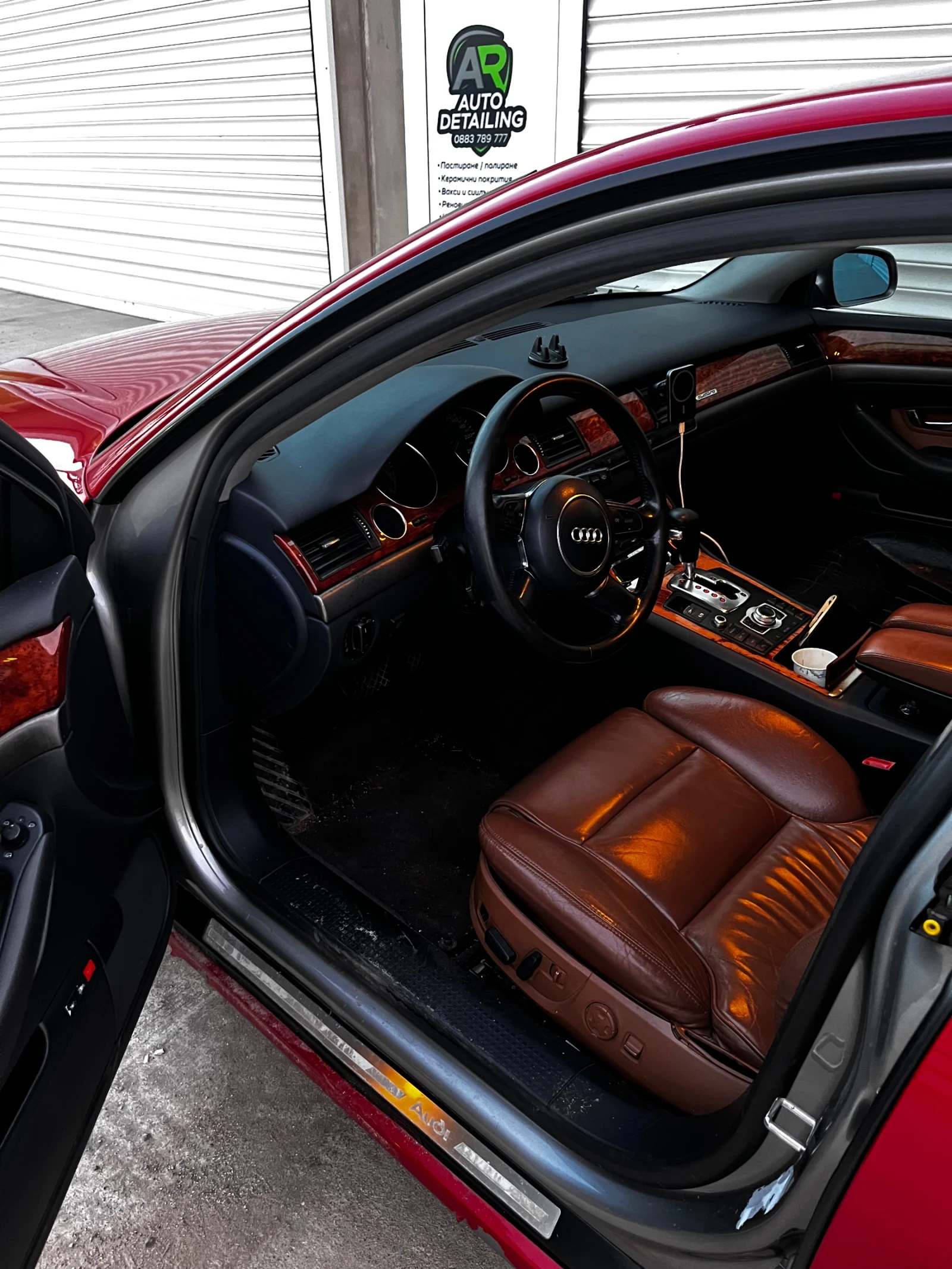 Audi A8 4.2 Benzin/Gaz, снимка 7 - Автомобили и джипове - 53738792