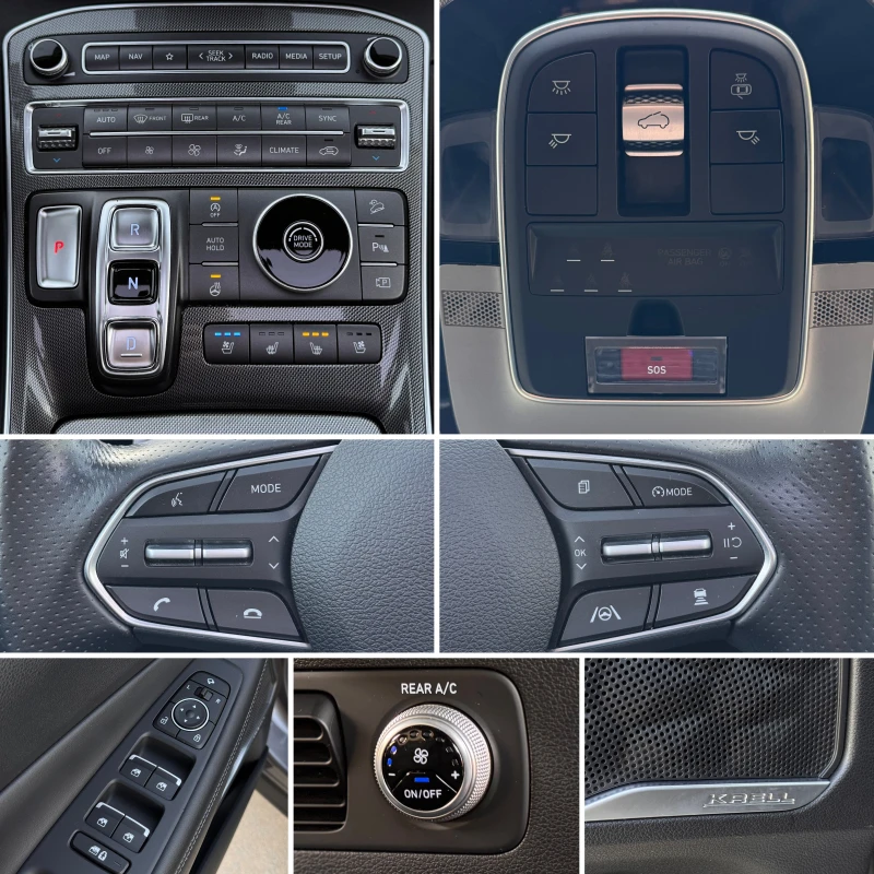 Hyundai Santa fe - 2.2CRDi - 4wd - Full - Cam360 - Led - Navi -, снимка 14 - Автомобили и джипове - 52407504