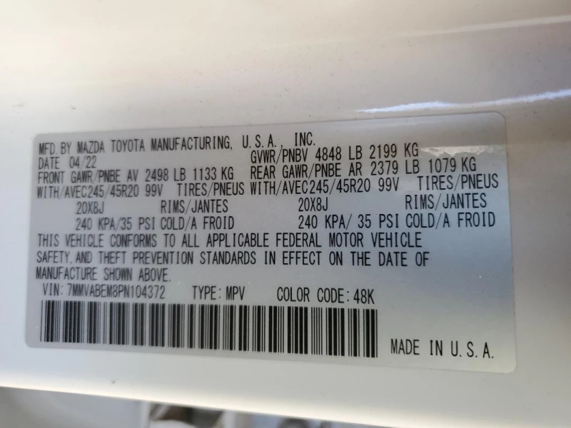 Mazda CX-50 2.5L 4 All wheel drive, снимка 6 - Автомобили и джипове - 53001183