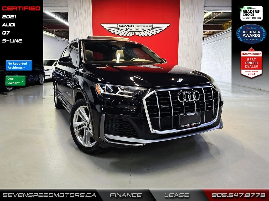 Audi Q7 * CleanCarfax/S Line/Certified/Finance * CARFAX *  | Mobile.bg   1