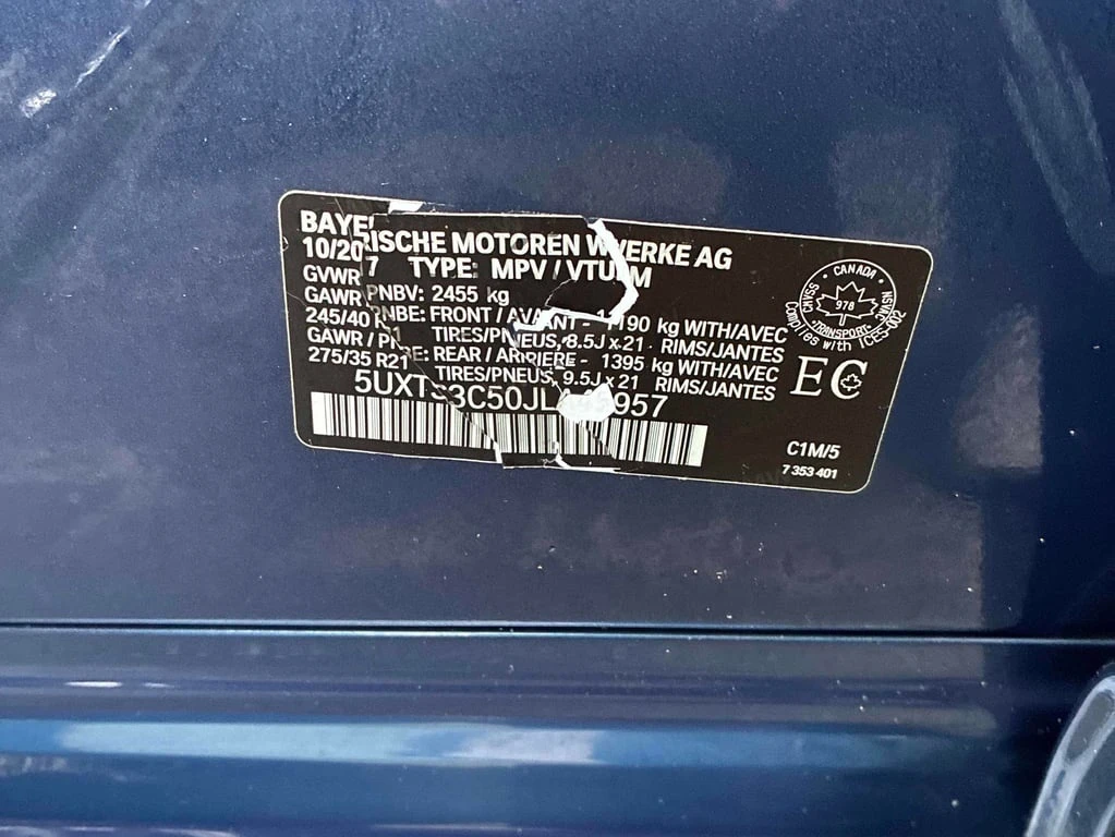 BMW X3 * M40i * CARFAX * БЕЗ ПЪРВОНАЧАЛНА ВНОСКА - изображение 10