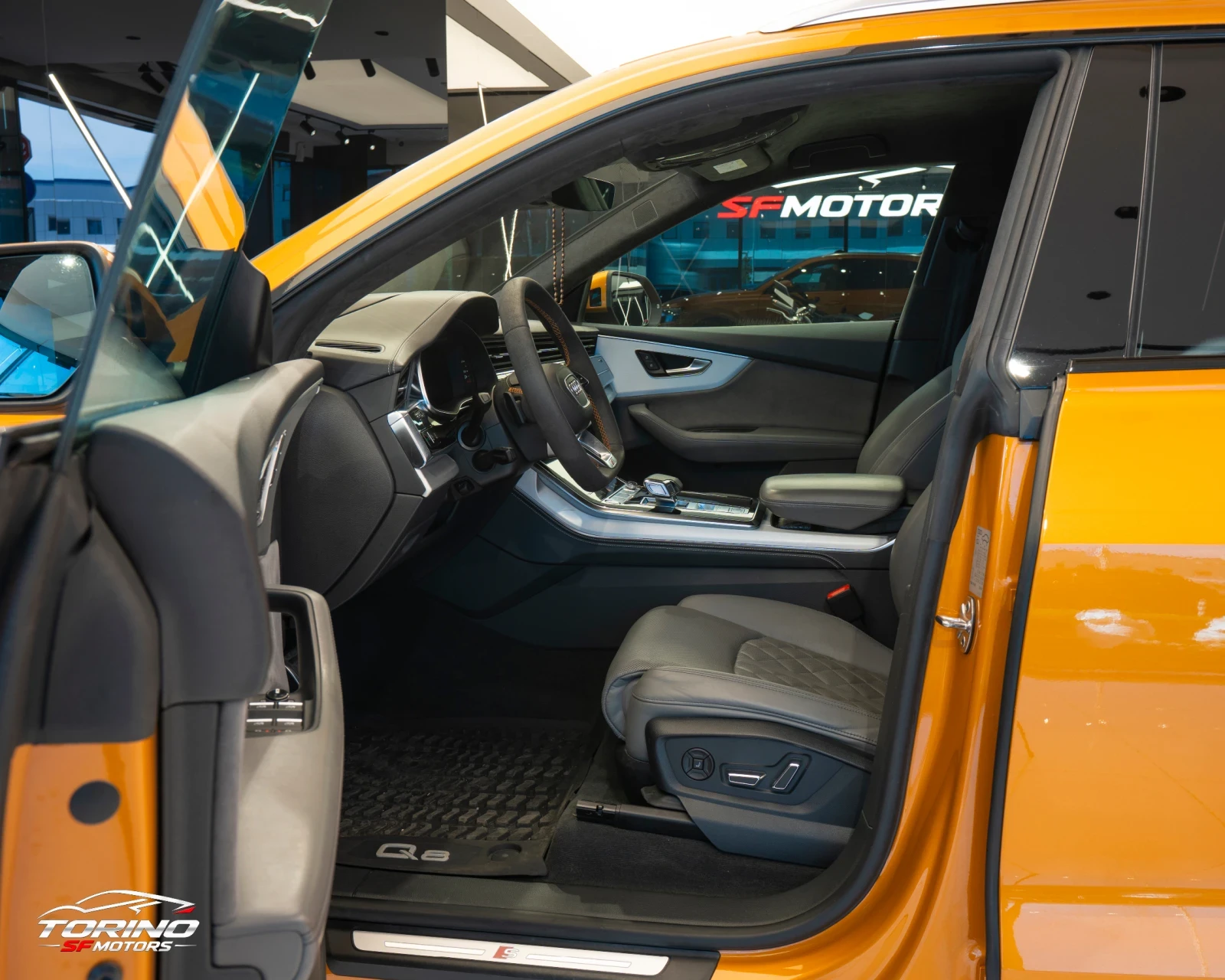 Audi Q8 50TDI* S-LINE* B&O* SOFTCLOSE* KEYLESS* 360CAM* , снимка 9 - Автомобили и джипове - 56134008