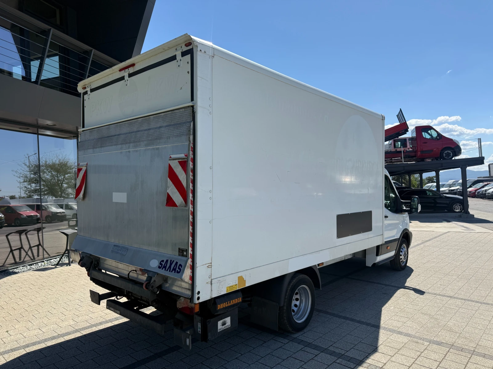 Ford Transit 2.0TDCI до 3.5т. 4.25м. Падащ борд Клима Euro 6 , снимка 8 - Бусове и автобуси - 55978850