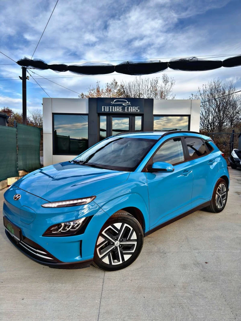 Hyundai Kona 64KWh/PRIME/ГАРАНЦИЯ/BLUELINK/SOH100%, снимка 3 - Автомобили и джипове - 52203411