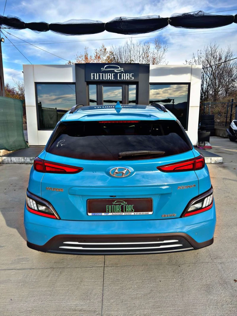 Hyundai Kona 64KWh/PRIME/ГАРАНЦИЯ/BLUELINK/SOH100%, снимка 5 - Автомобили и джипове - 52203411