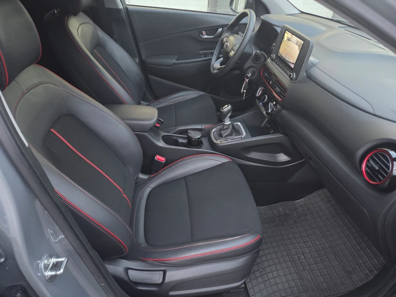 Hyundai Kona 1.0T (120hp) Hybrid/MT6/Navi/Камера, снимка 15 - Автомобили и джипове - 52565078