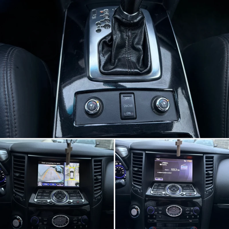 Infiniti Fx 35 Facelift* 360 камери* Обдухване* Подгрев* ГАЗ* , снимка 14 - Автомобили и джипове - 53263950