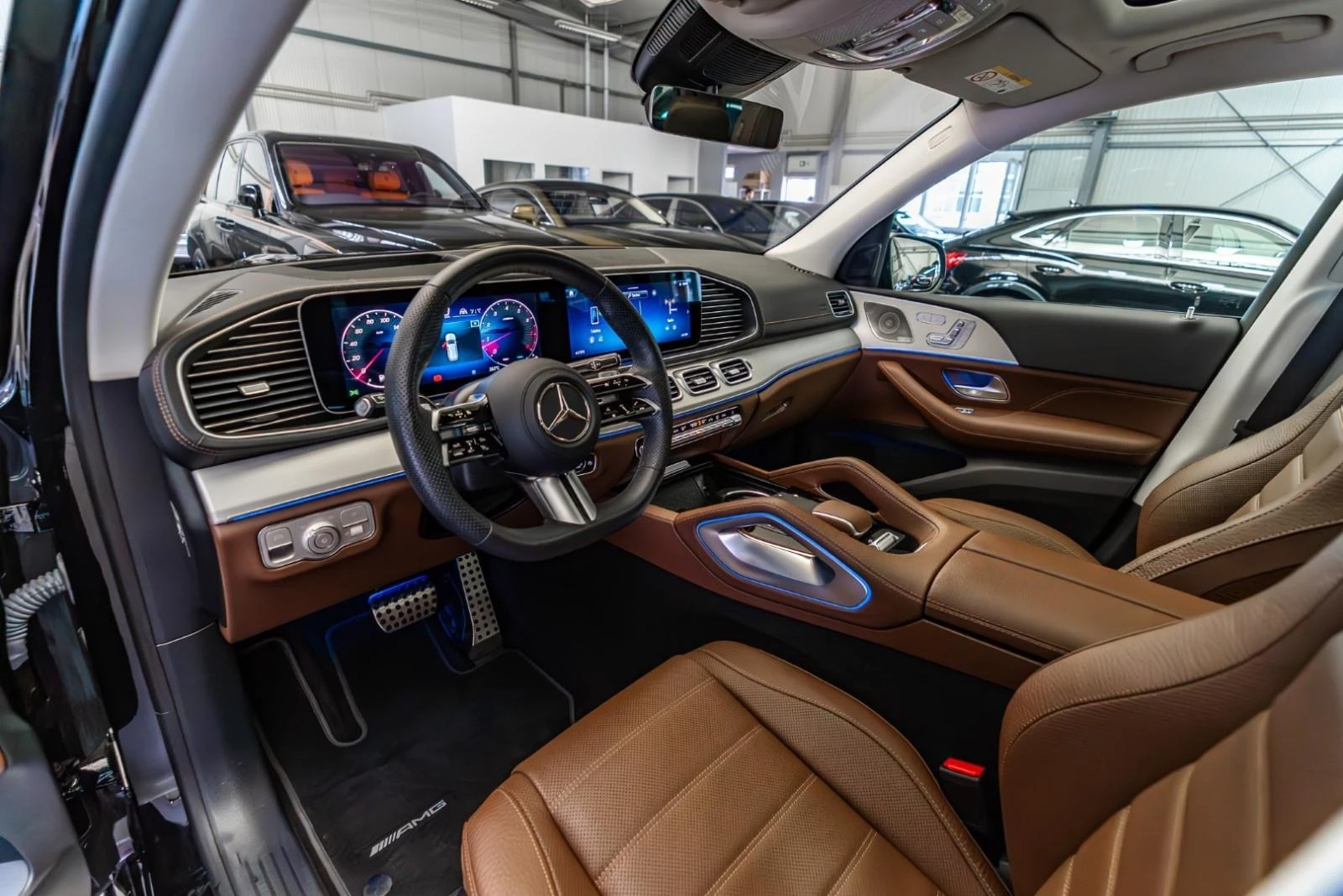 Mercedes-Benz GLS580 4-MATIC AMG NIGHT-PAKET PANO BURMESTER HEAD UP - изображение 8