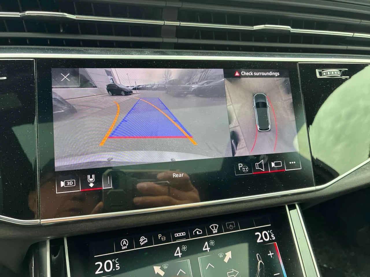 Audi Q7 TECHNIK * S LINE* ДИСТРОНИК* 360 КАМЕРА* ОБДУХВАНЕ, снимка 10 - Автомобили и джипове - 54071494