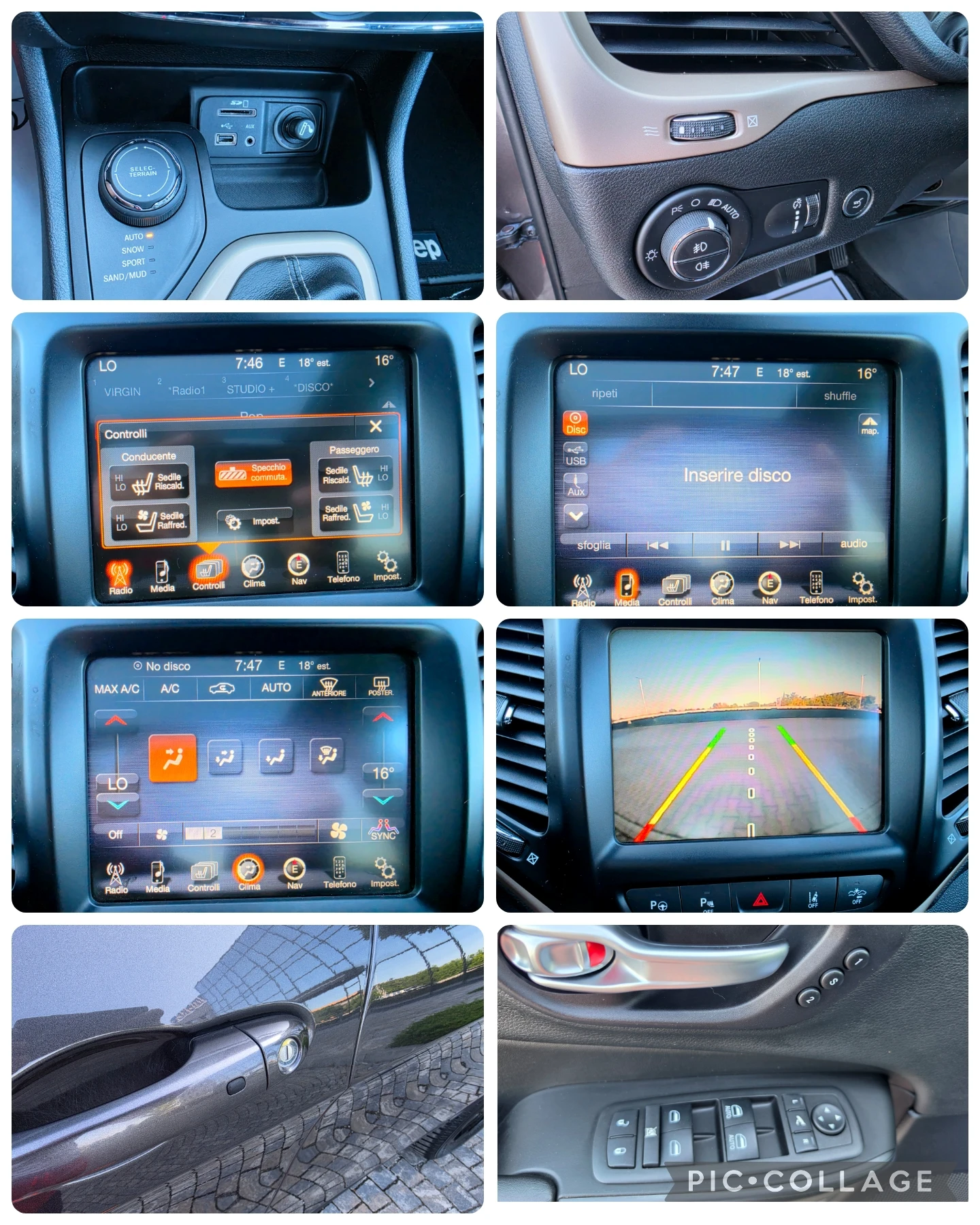 Jeep Cherokee 2.0* MULTI-JET* 4×4* LIMITED* FULL* TOP* , снимка 16 - Автомобили и джипове - 54976583