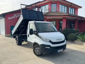 Iveco Daily 3.0HPI* Климатик* Тристранен самосвал* 3.80м кош, снимка 1
