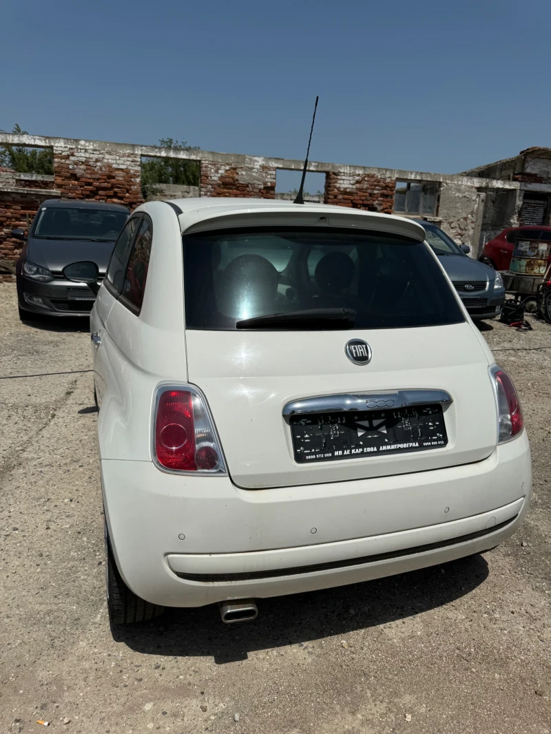 Fiat 500 1.2 BENZIN AUSTRIA, снимка 7 - Автомобили и джипове - 47589726