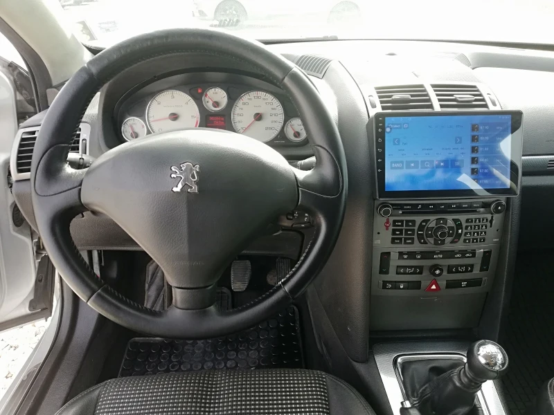 Peugeot 407 2.0hdi kli navi kamera 136ks, снимка 14 - Автомобили и джипове - 51613076
