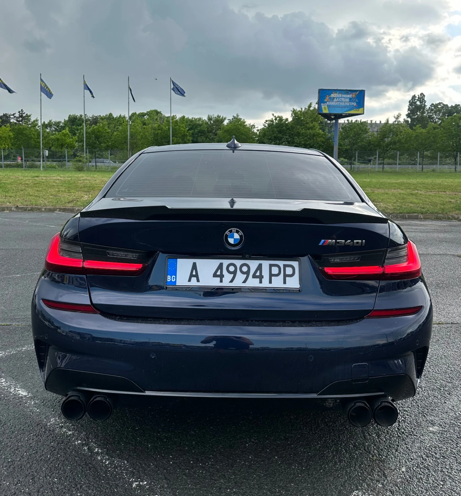 BMW 340 M340i Xdrive | Tansanitblau II Metallic, снимка 6 - Автомобили и джипове - 51304483