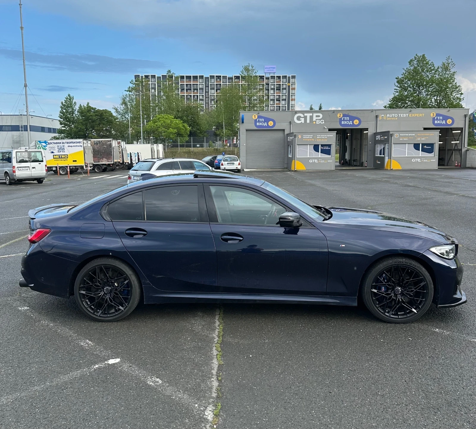 BMW 340 M340i Xdrive | Tansanitblau II Metallic, снимка 4 - Автомобили и джипове - 51304483