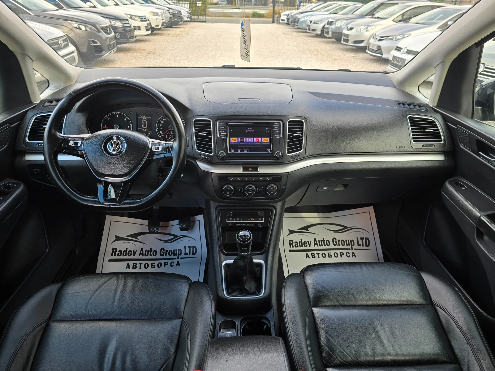 VW Sharan 2.0TDI/FACE/4-MOTION/7-МЕСТЕН/HIGHLINE/ - изображение 10