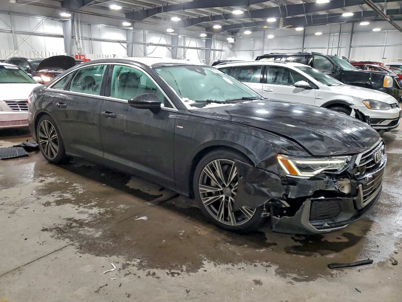 Audi A6 55TFSI* ДИГИТАЛНО* ТАБЛО* 360КАМЕРА* КЕЙЛЕС*  - изображение 3