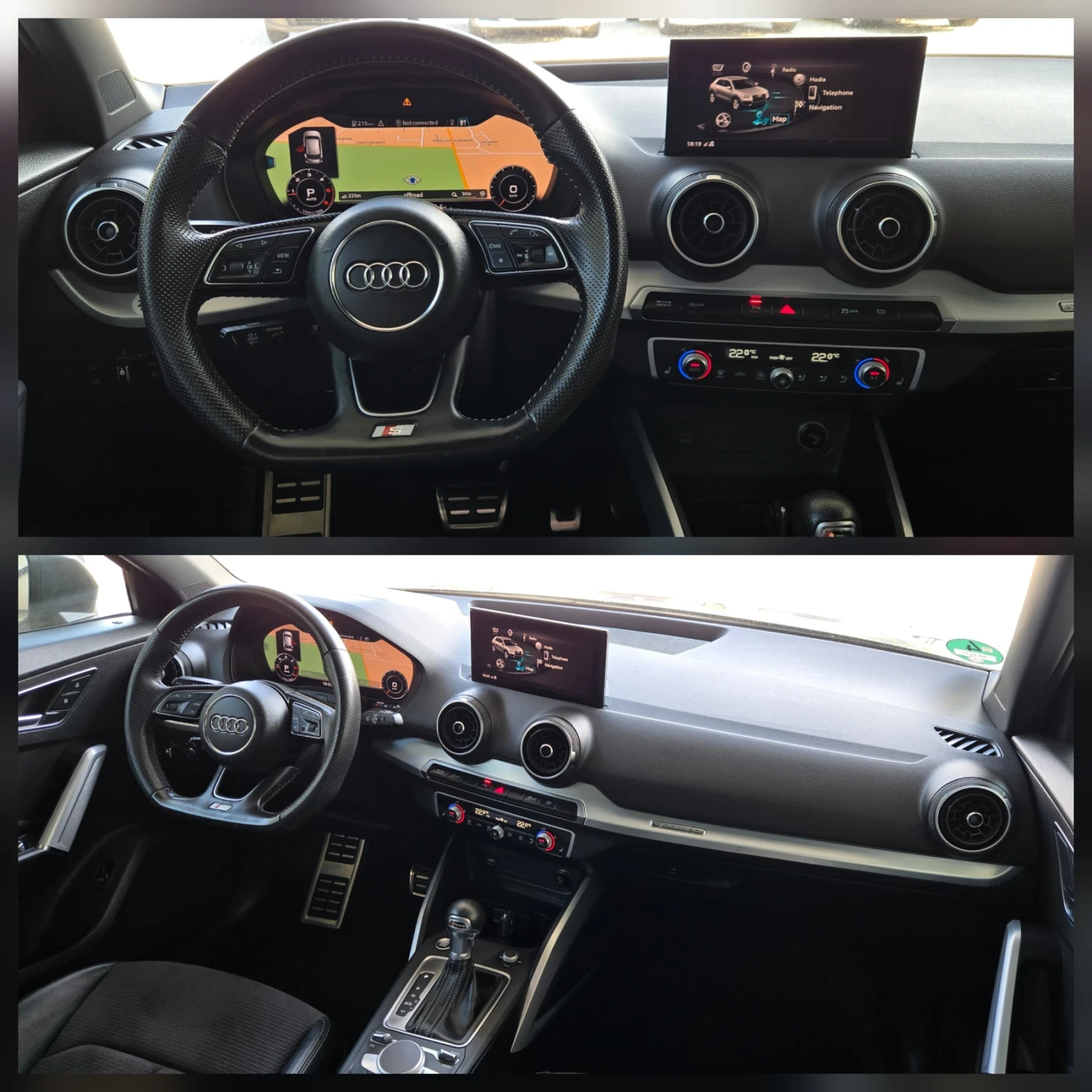 Audi Q2 S-line/quattro/190ps, снимка 9 - Автомобили и джипове - 55353415