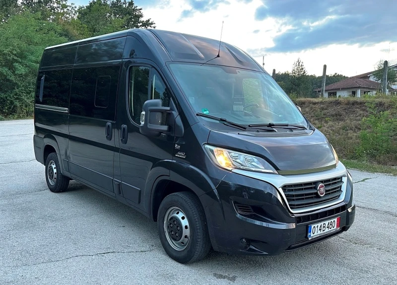 Fiat Ducato 2.3M-Jet* 8+ 1места* КЛИМА* КАМЕРА* ТЕГЛИЧ, снимка 2 - Бусове и автобуси - 50635764