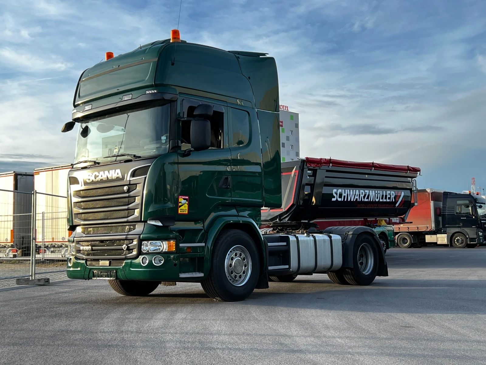 Scania Topline R580 V8 Retarder, ACC, Паркинг AC  - изображение 9