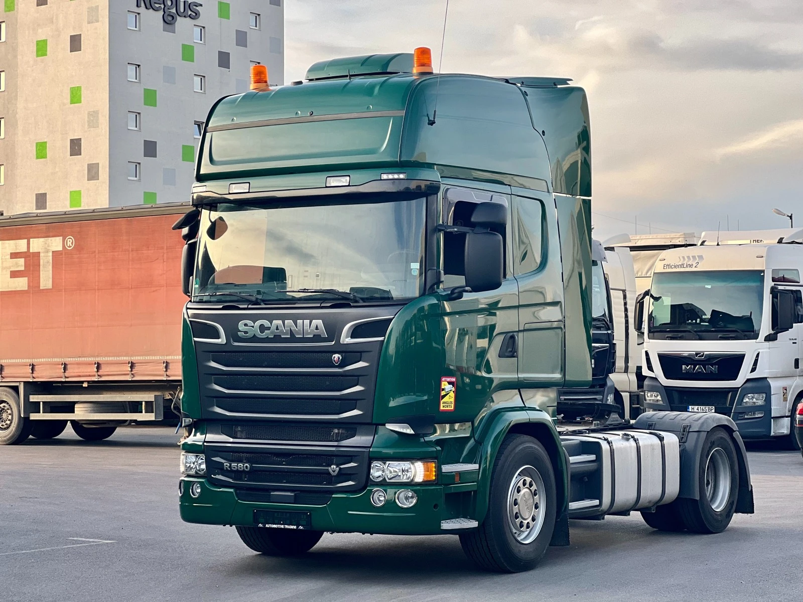 Scania Topline R580 V8 Retarder, ACC, Паркинг AC  - изображение 2