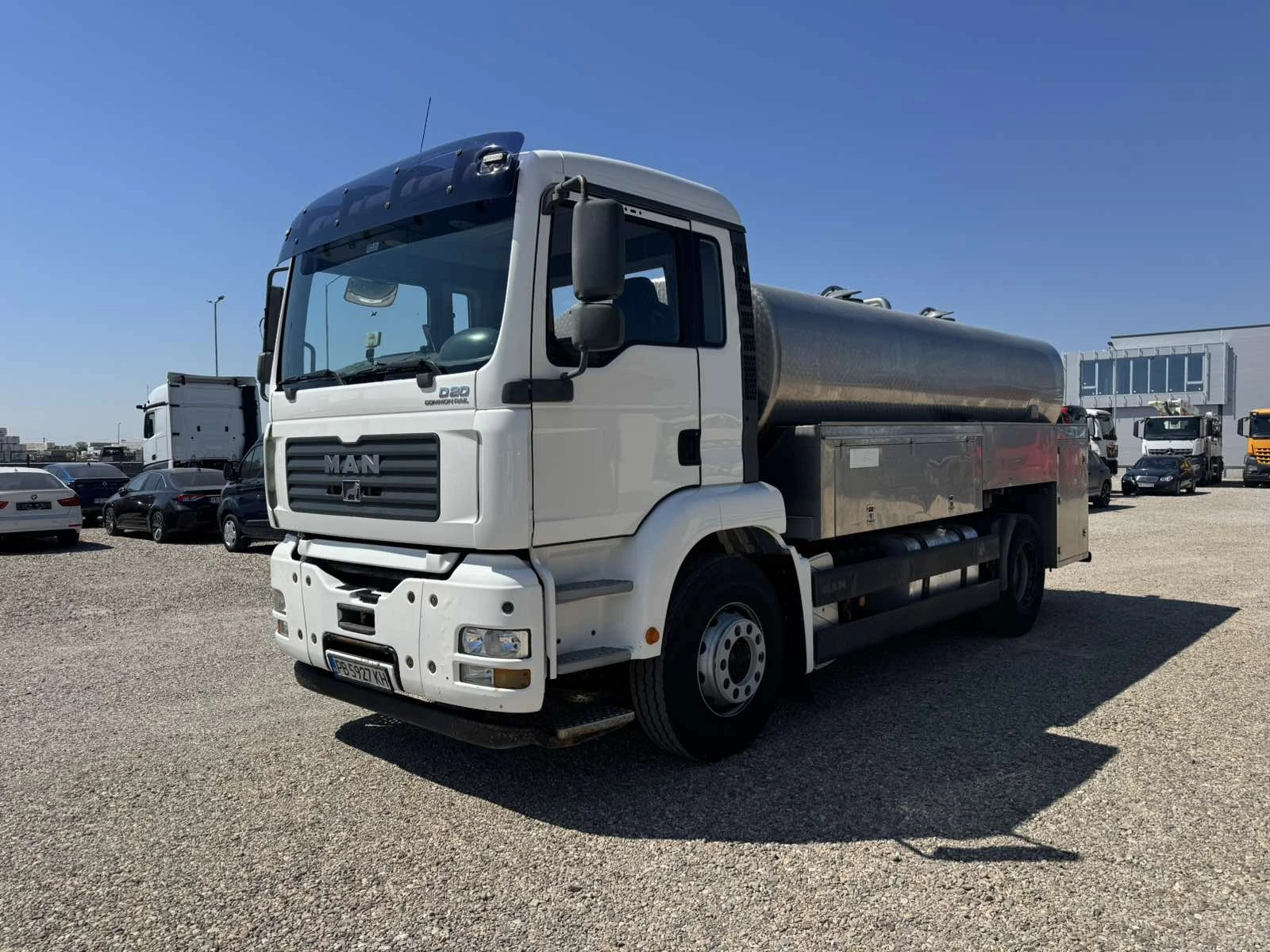 Man Tga 18.350 JANSKY 12 000Л, снимка 3 - Камиони - 55784249