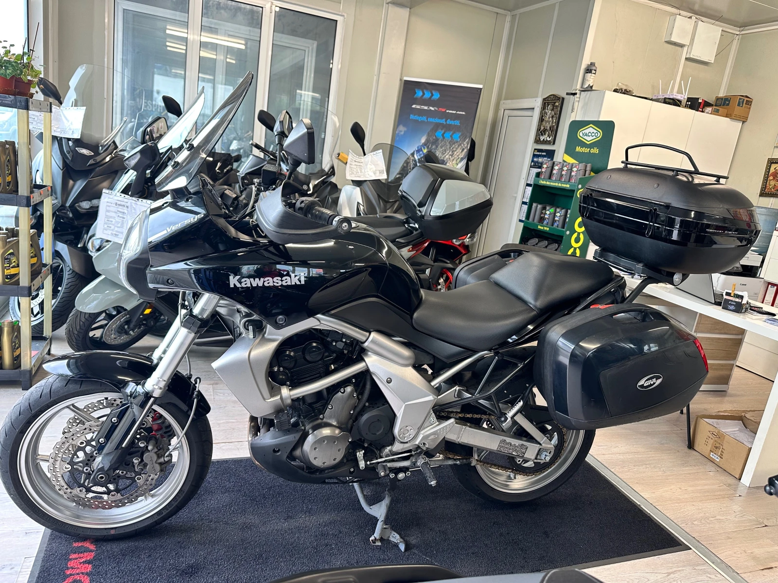 Kawasaki Versys 650i - 3 куфара, снимка 16 - Мотоциклети и мототехника - 55405797