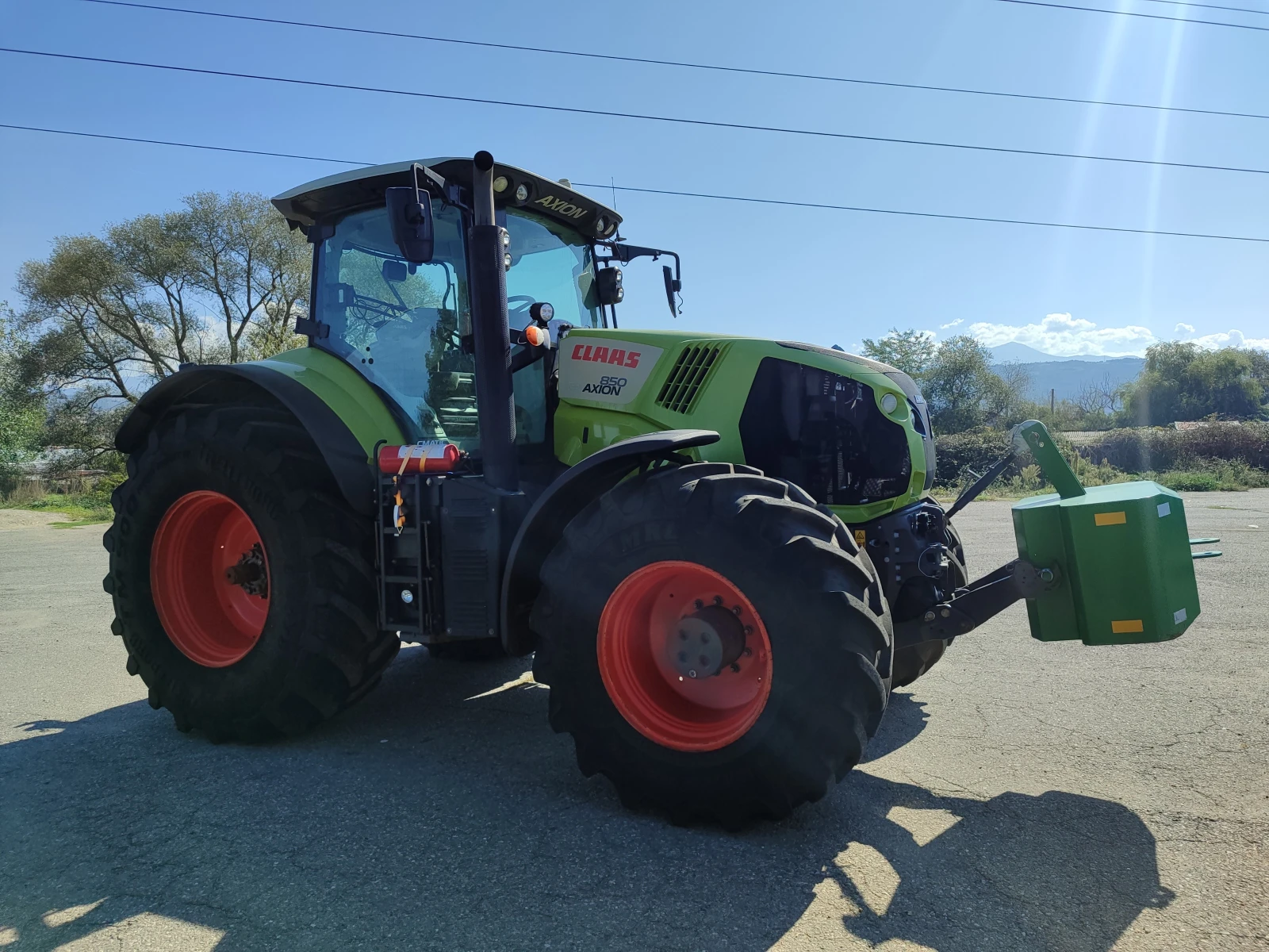 Трактор Claas AXION 850 C-MATIC-разпродажба - изображение 3