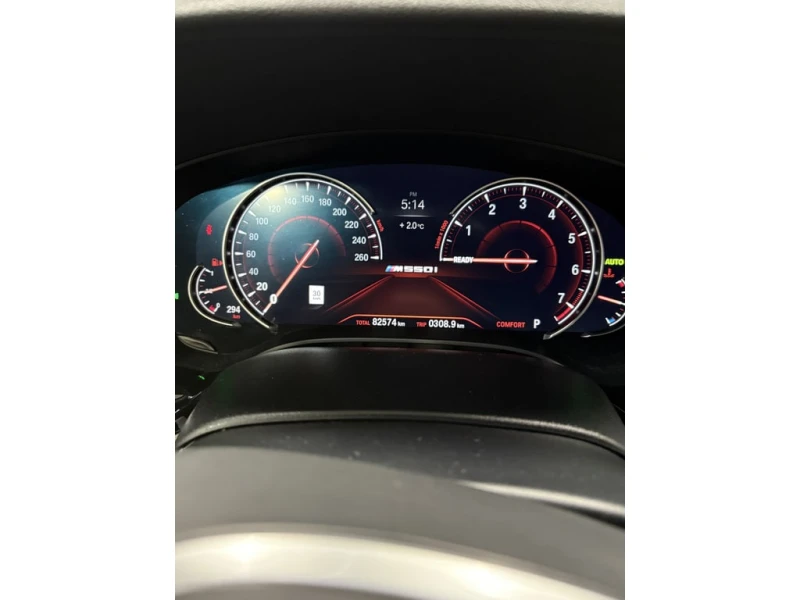 BMW 550 * CARFAX * ЦЕНА ДО БГ, снимка 10 - Автомобили и джипове - 53498056