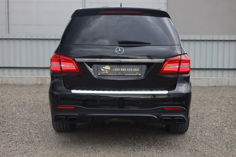 Mercedes-Benz GLS 63 AMG 4M Night H&K MASSAGE PANO Обдухване KeyGO 360#iCar, снимка 6 - Автомобили и джипове - 46116602