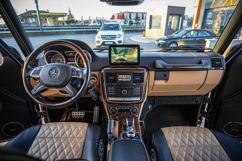 Mercedes-Benz G 63 AMG Designo Exclusive, снимка 12 - Автомобили и джипове - 42589085